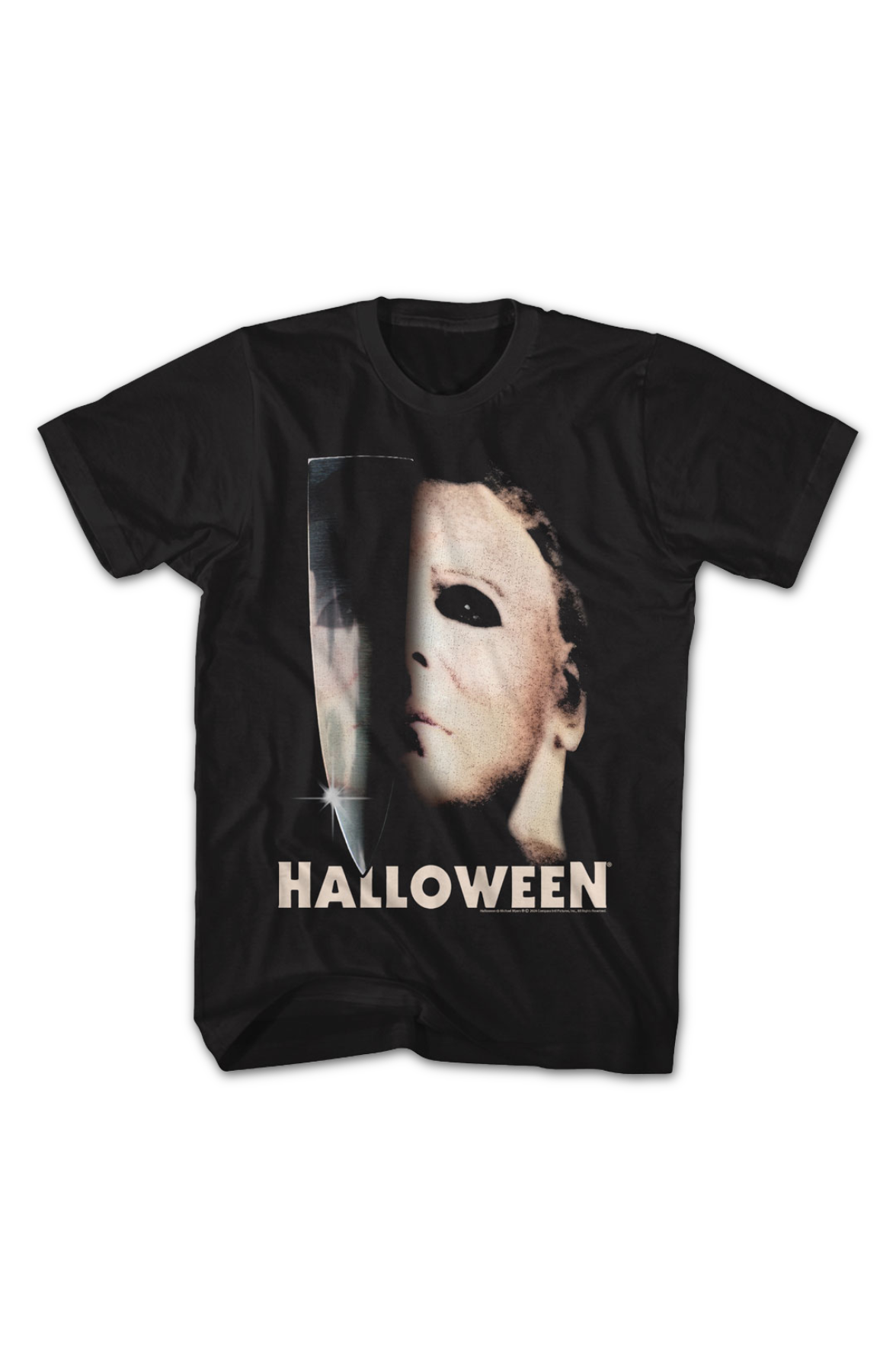 Michael Myers Knife & Mask Halloween T-Shirt Hoodie, Sweatshirt | CiraTrend.com (Image 2)
