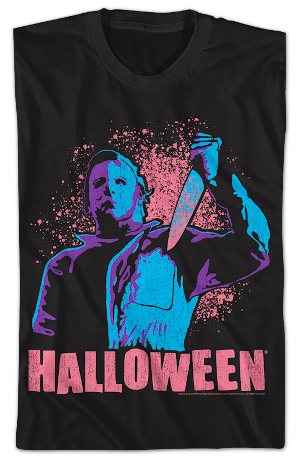 Michael Myers Knife Pose Halloween T-Shirt Hoodie, Sweatshirt | CiraTrend.com (Image 2)