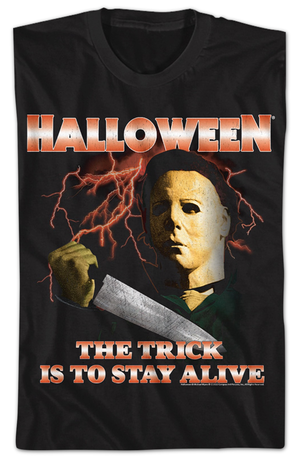Michael Myers Lightning Bolts Halloween T-Shirts, Hoodie, Sweatshirt