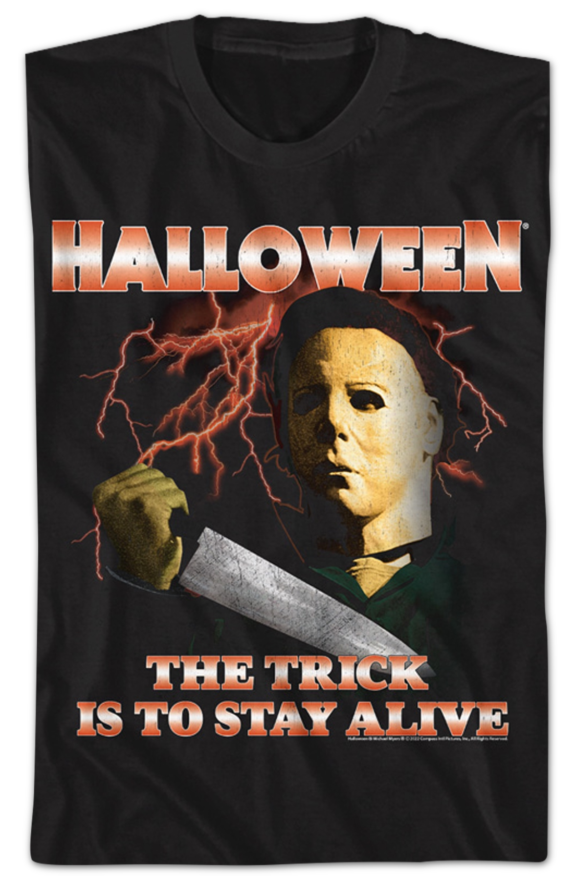 Michael Myers Lightning Bolts Halloween T-Shirts, Hoodie, Sweatshirt