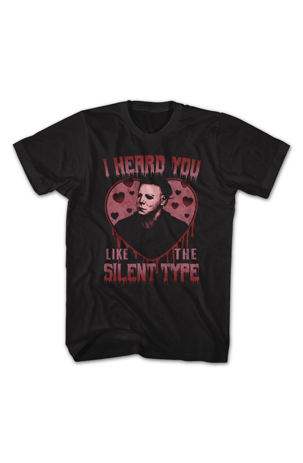 Michael Myers I Heard You Like The Silent Type Halloween T-Shirt Hoodie, Sweatshirt | CiraTrend.com (Image 2)