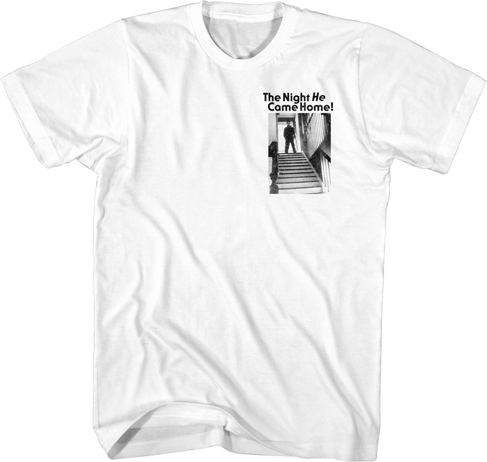 Michael Myers Staircase Photos Halloween T-Shirt Hoodie, Sweatshirt | CiraTrend.com (Image 3)