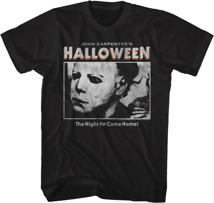 Michael Myers The Night He Came Home Halloween T-Shirt Hoodie, Sweatshirt | CiraTrend.com (Image 1)