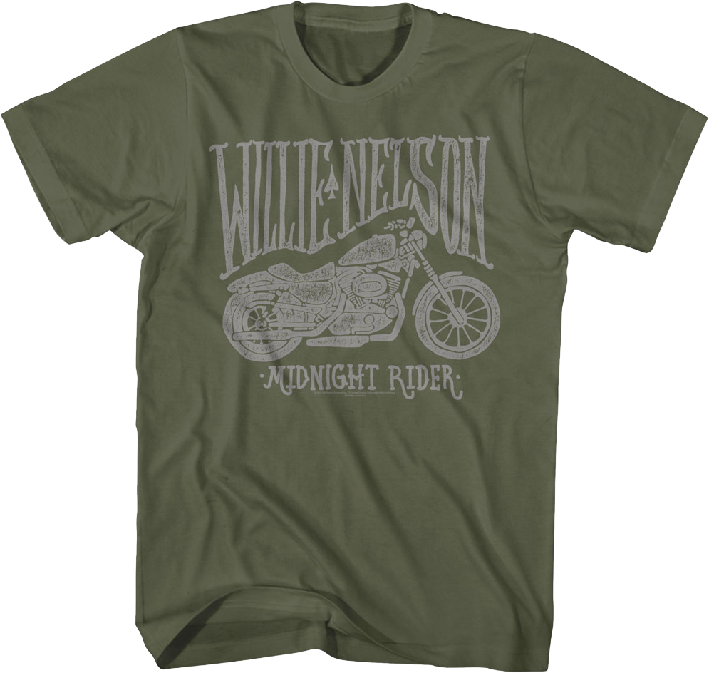 Midnight Rider Willie Nelson T-Shirts, Hoodie, Sweatshirt