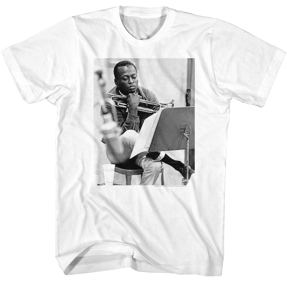 Miles Davis - Contemplative Boyfriend Tee Hoodie, Sweatshirt | CiraTrend.com