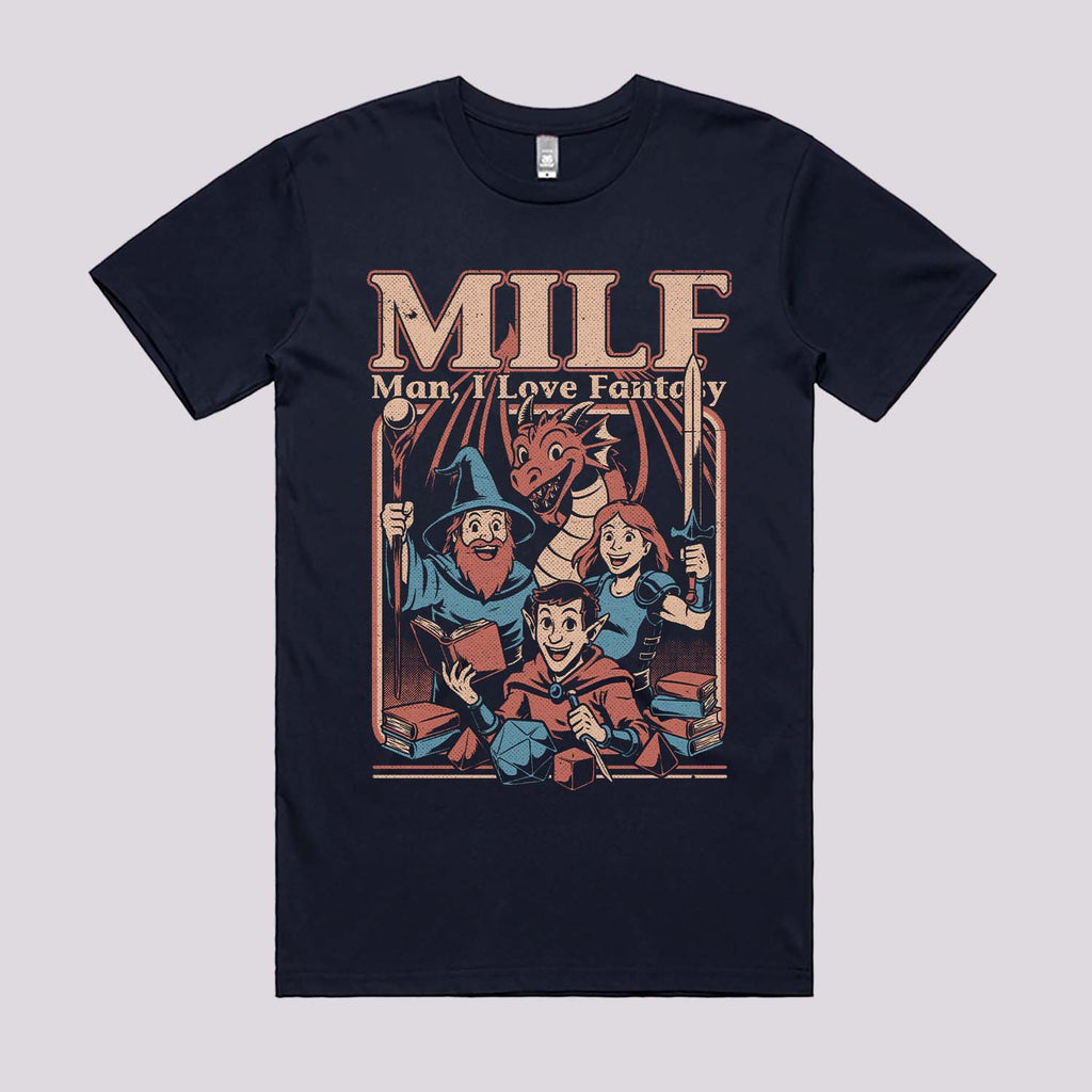 MILF - Man I Love Fantasy T-Shirt Hoodie, Sweatshirt | CiraTrend.com (Image 4)