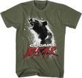 Military Green Movie Poster Cocaine Bear T-Shirt Hoodie, Sweatshirt | CiraTrend.com (Image 1)