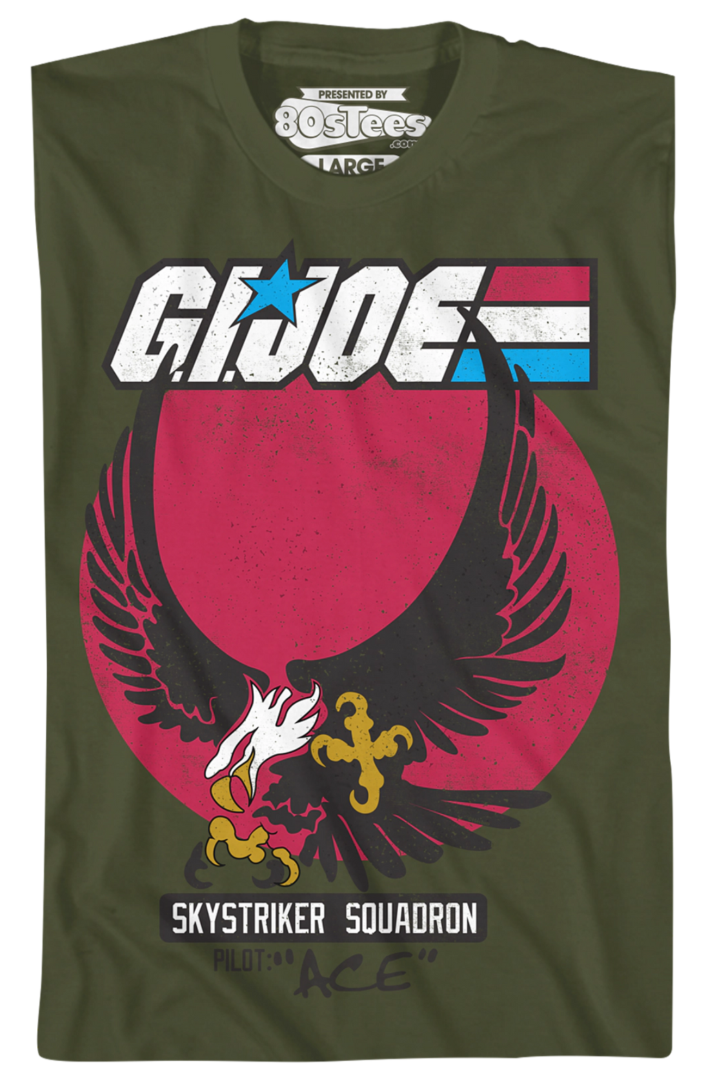 Military Green Skystriker Squadron GI Joe T-Shirt Hoodie, Sweatshirt | CiraTrend.com (Image 2)