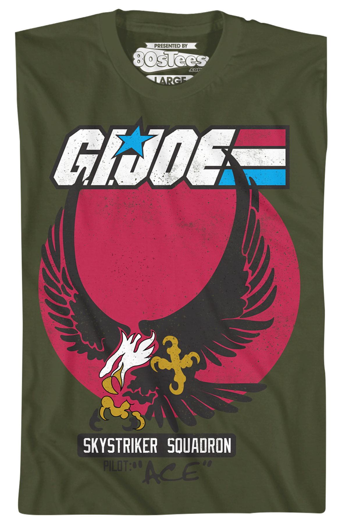 Military Green Skystriker Squadron GI Joe T-Shirt Hoodie, Sweatshirt | CiraTrend.com (Image 2)