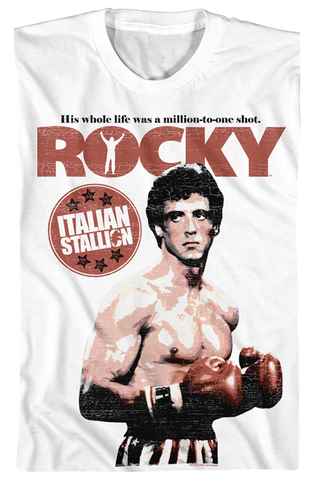 Million To One Shot Rocky T-Shirt Hoodie, Sweatshirt | CiraTrend.com (Image 2)
