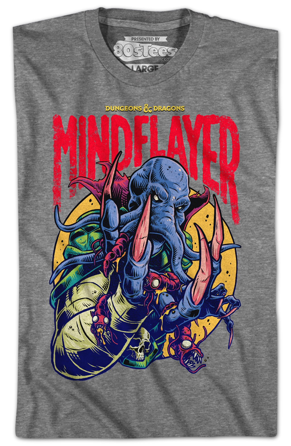 Vintage Mind Flayer Dungeons & Dragons T-Shirts, Hoodie, Sweatshirt