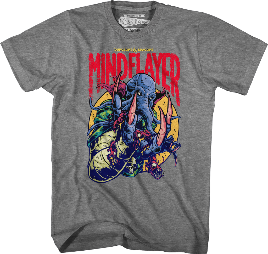 Vintage Mind Flayer Dungeons & Dragons T-Shirts, Hoodie, Sweatshirt