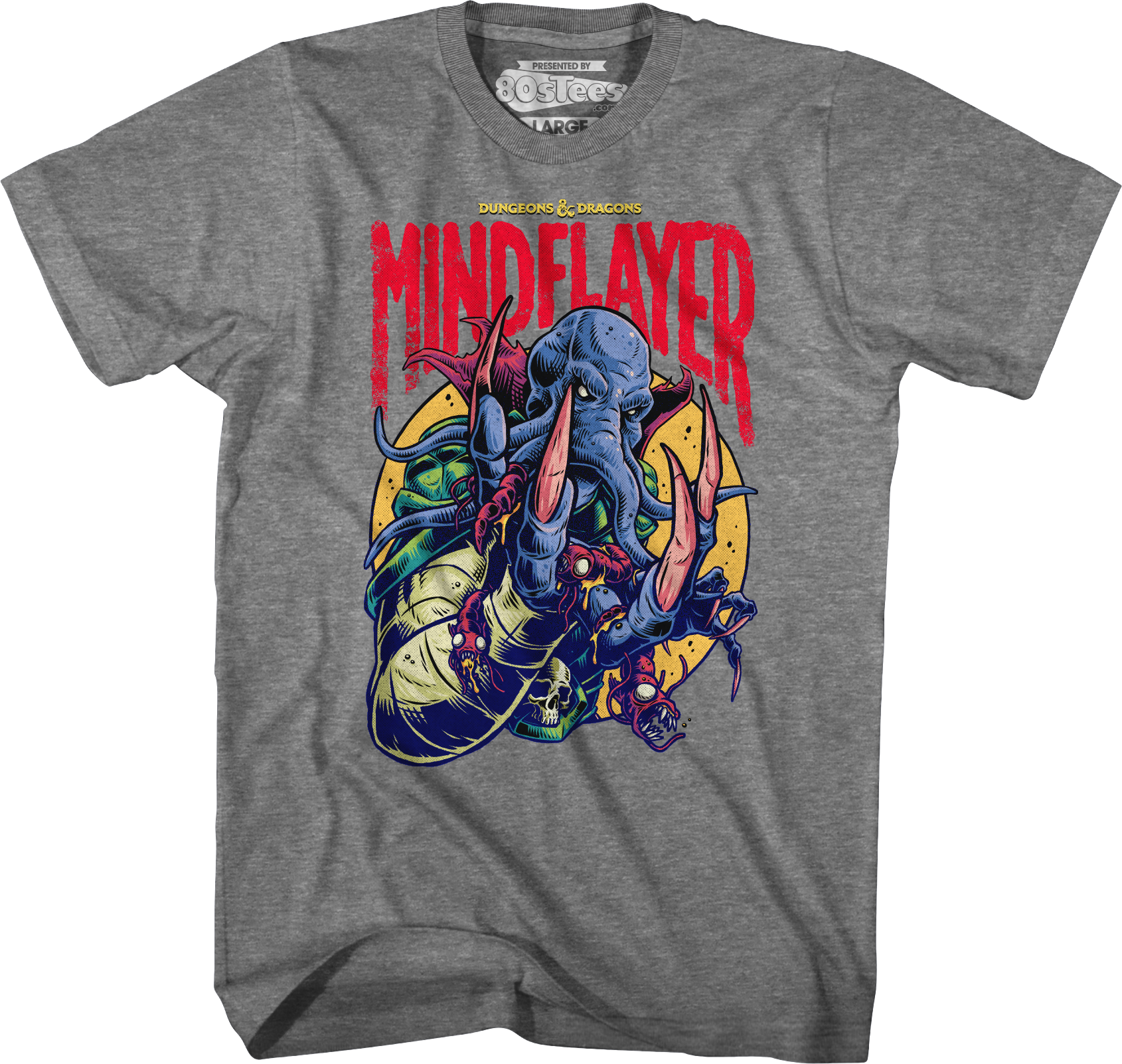 Vintage Mind Flayer Dungeons & Dragons T-Shirts, Hoodie, Sweatshirt