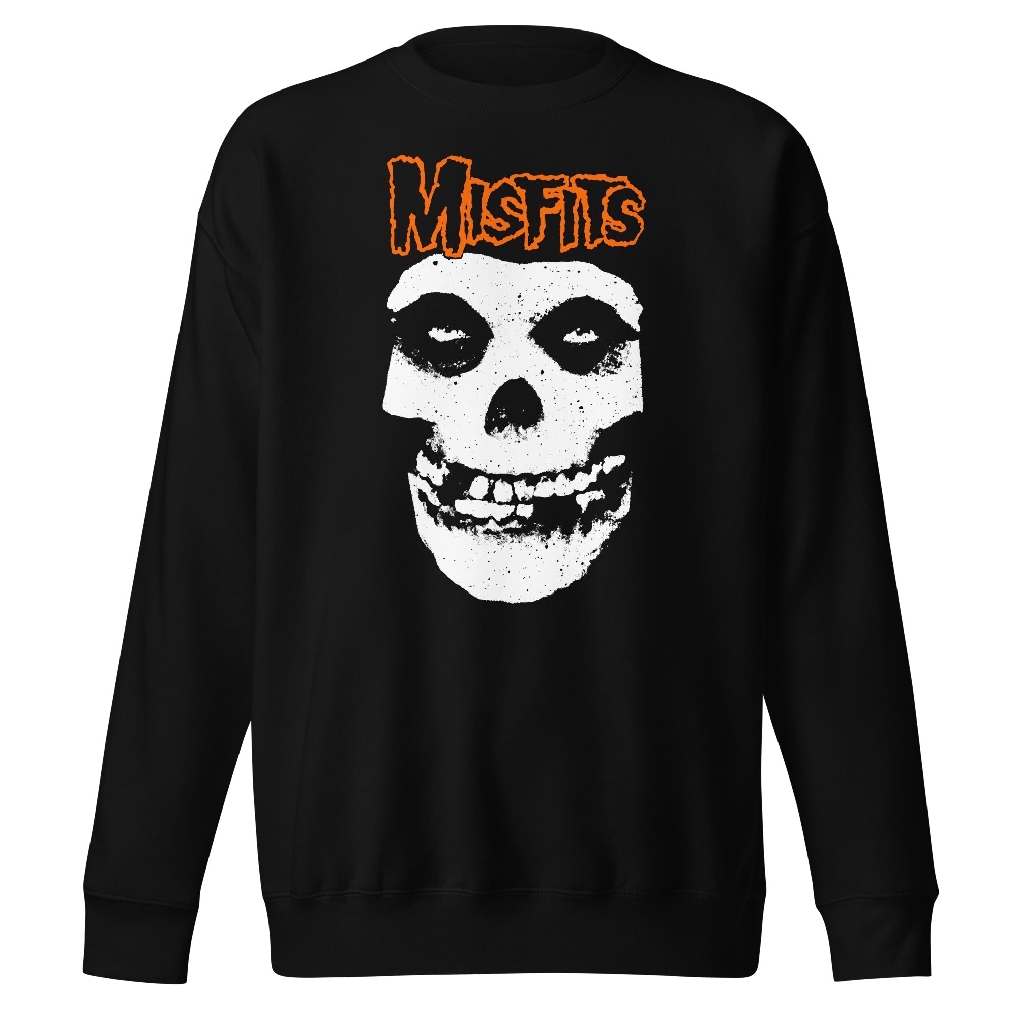 Misfits - Orange Skull Sweatshirt T-Shirts, Hoodie | CiraTrend.com