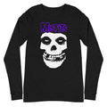 Misfits - Purple Skull Long Sleeve T-Shirt Hoodie, Sweatshirt | CiraTrend.com