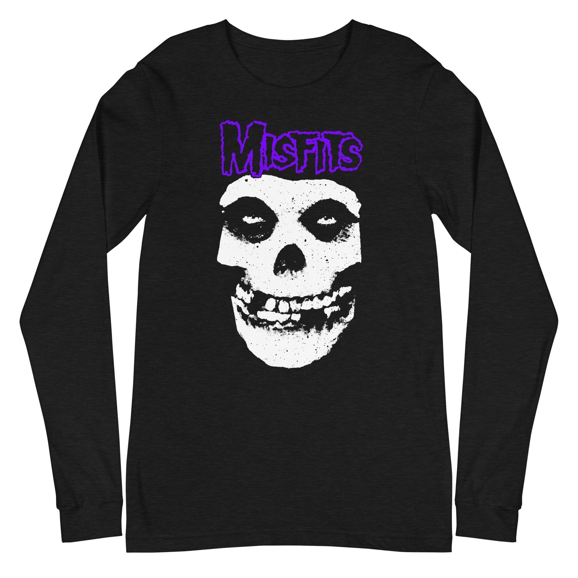 Misfits - Purple Skull Long Sleeve T-Shirt Hoodie, Sweatshirt | CiraTrend.com