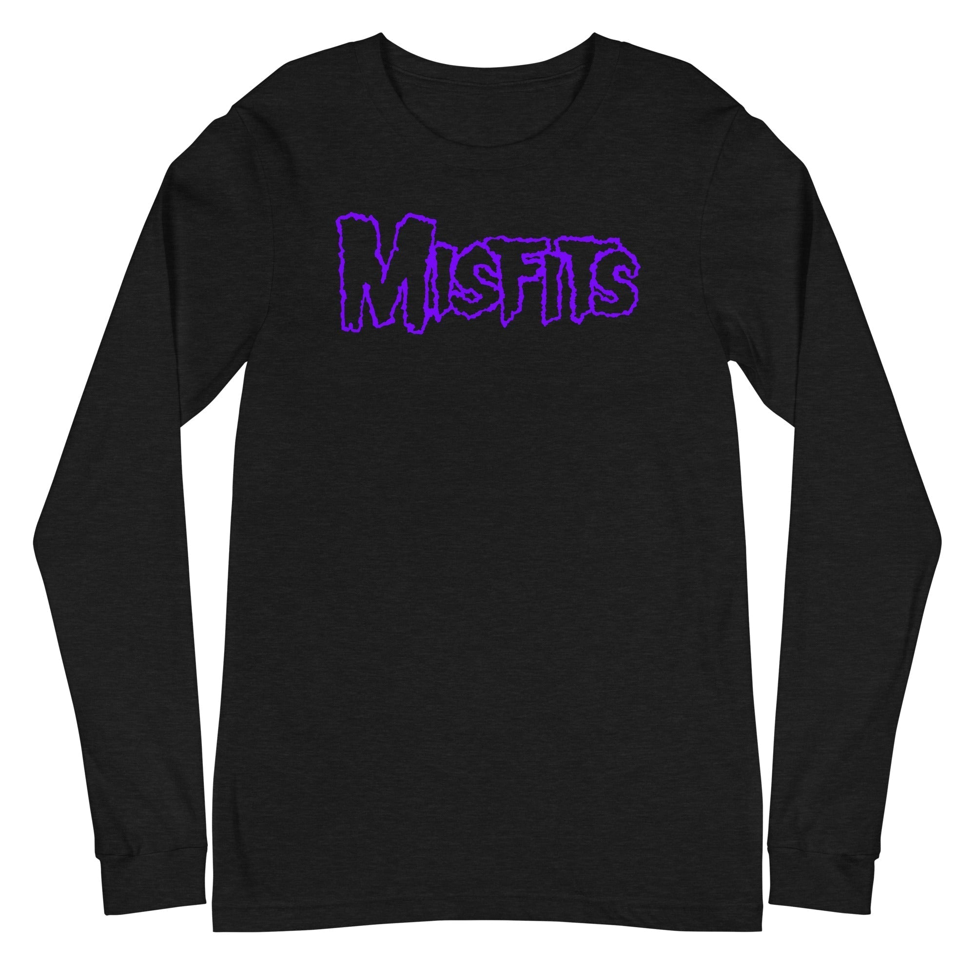 Misfits - Purple Drip Logo Long Sleeve T-Shirt Hoodie, Sweatshirt | CiraTrend.com