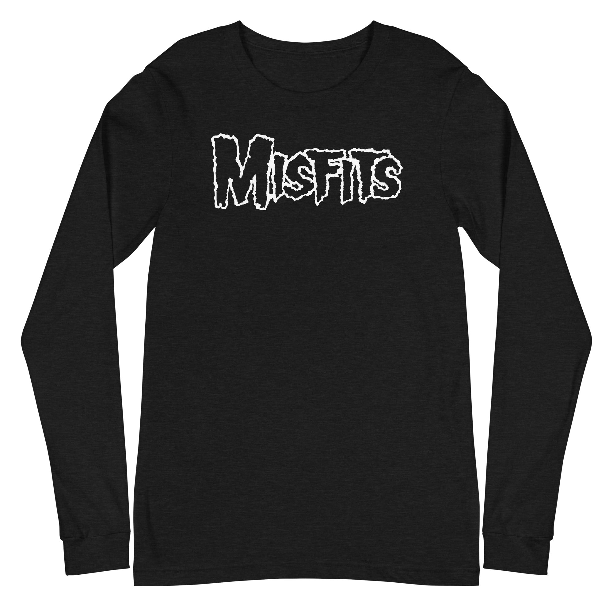 Misfits - White Drip Logo Long Sleeve T-Shirt Hoodie, Sweatshirt | CiraTrend.com