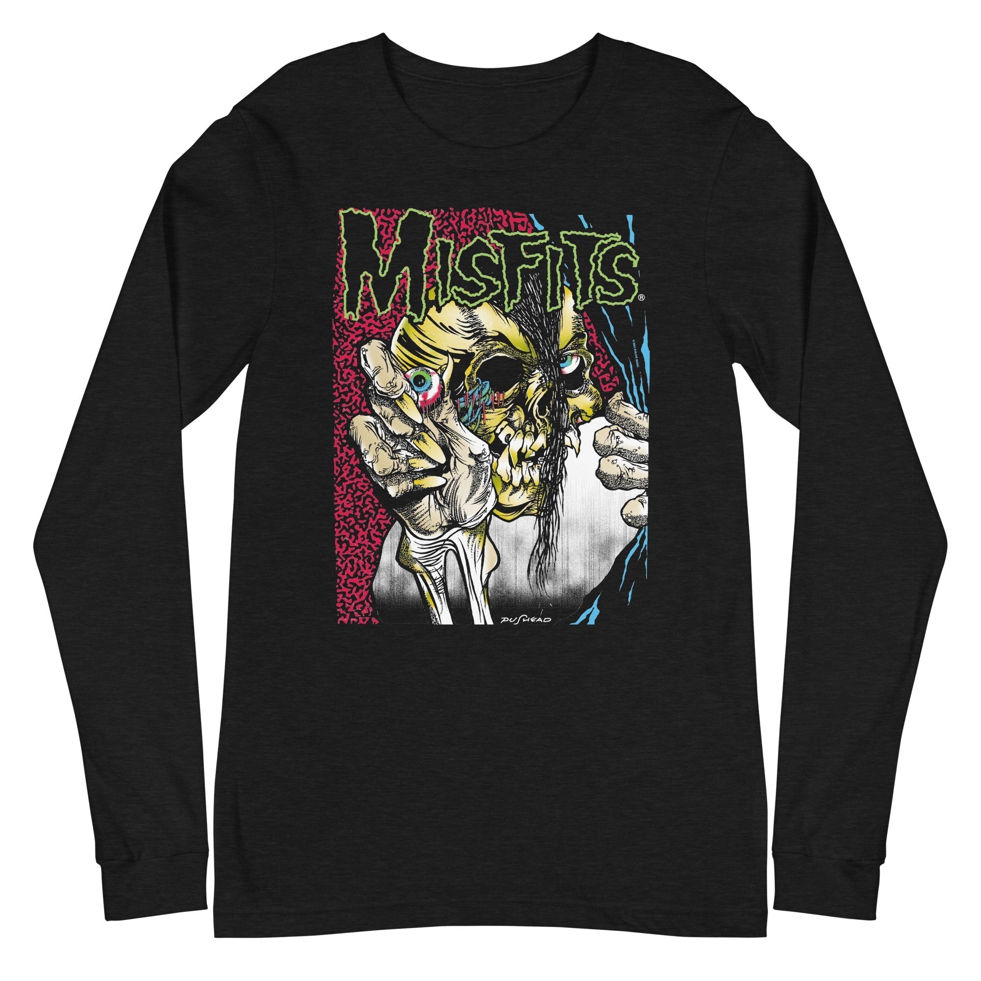 Misfits - Open Skull Long Sleeve T-Shirt Hoodie, Sweatshirt | CiraTrend.com