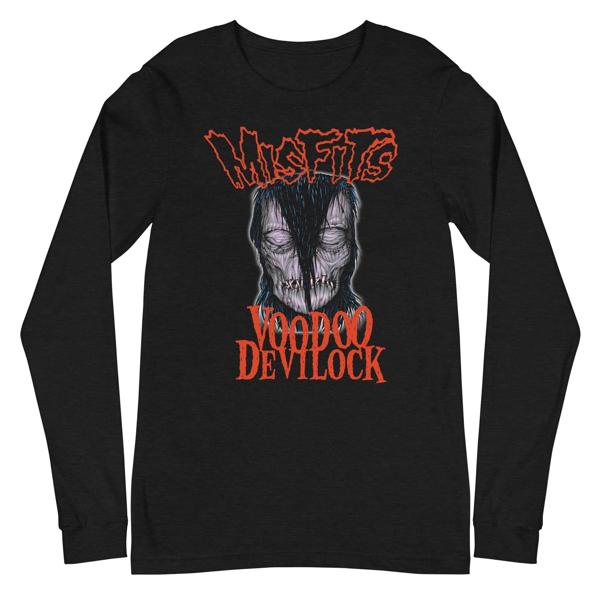 Misfits - VooDoo Devilock Long Sleeve T-Shirt Hoodie, Sweatshirt | CiraTrend.com