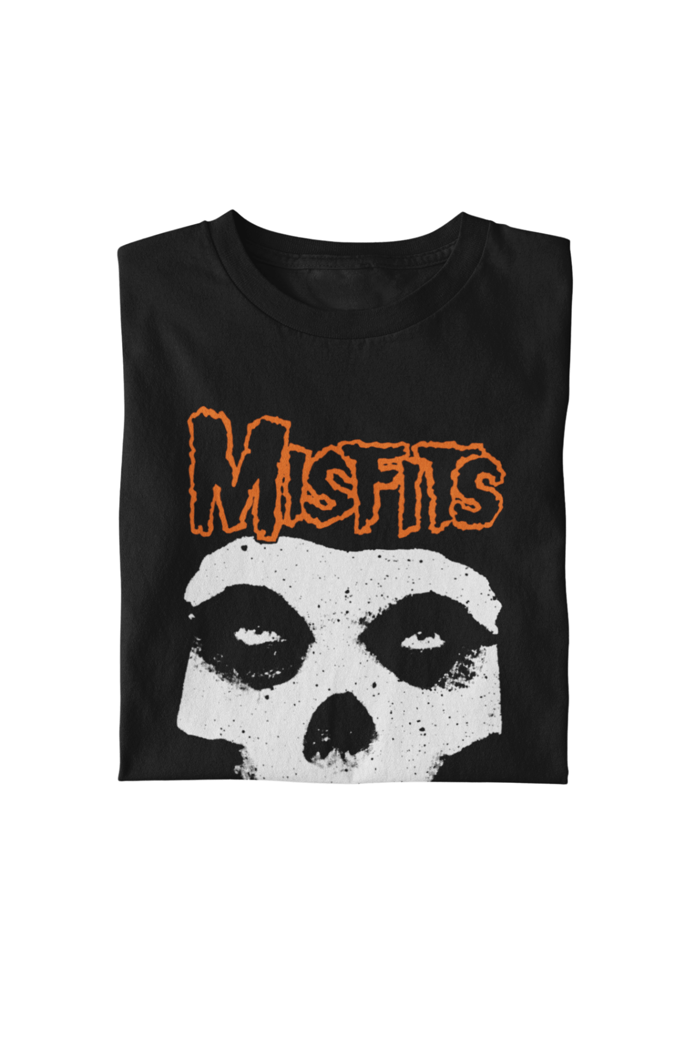 Misfits - Orange Skull T-Shirt Hoodie, Sweatshirt | CiraTrend.com (Image 2)