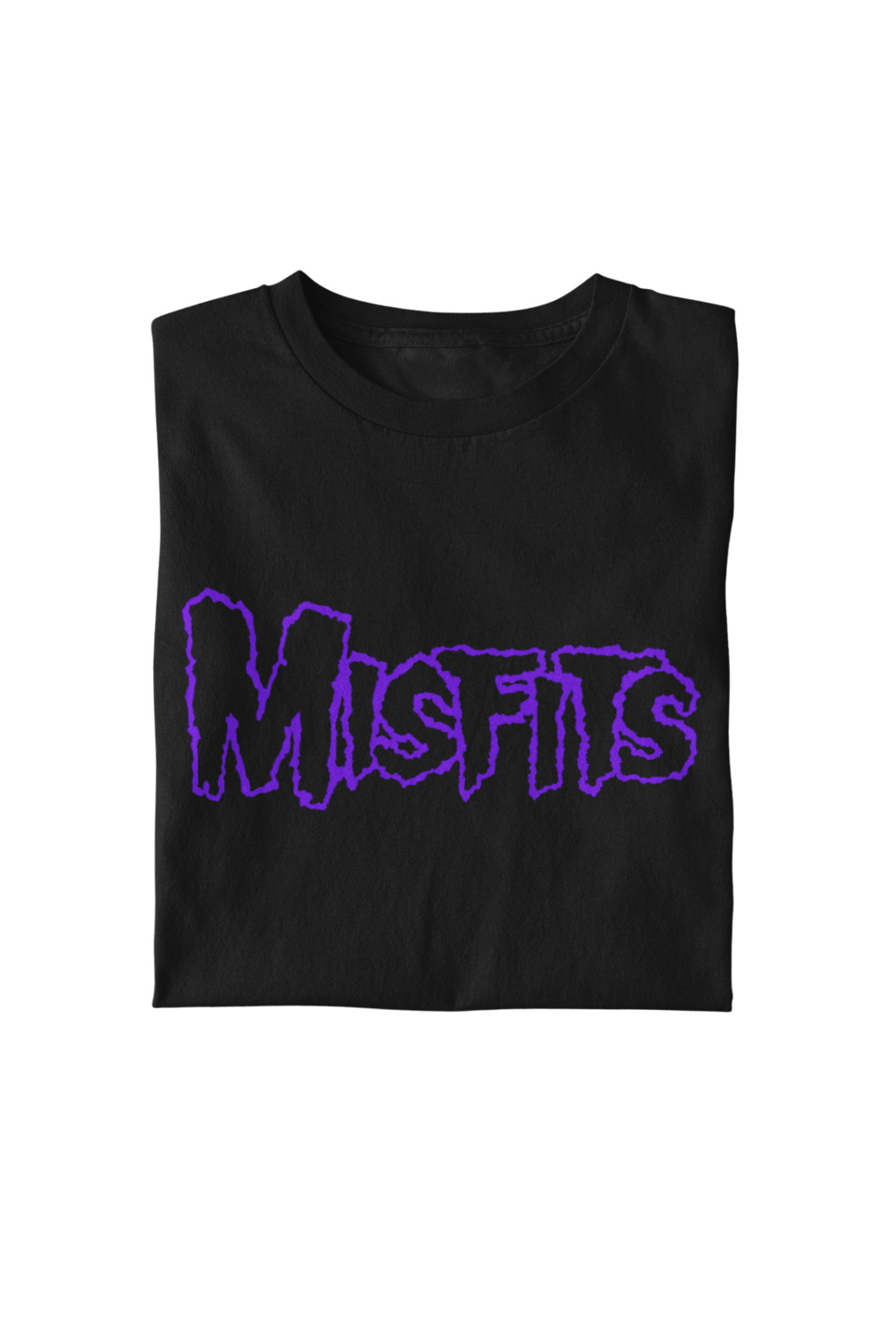 Misfits - Purple Drip Logo T-Shirt Hoodie, Sweatshirt | CiraTrend.com (Image 2)