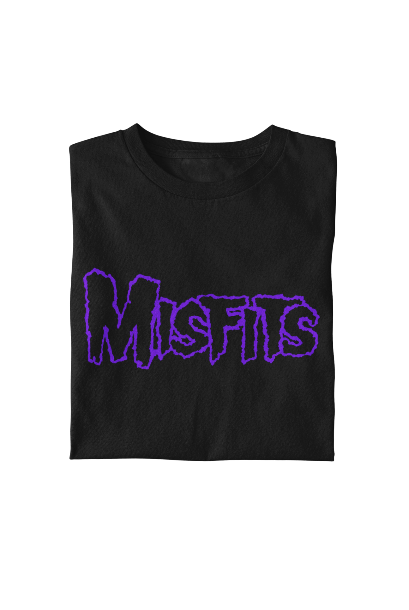 Misfits - Purple Drip Logo T-Shirt Hoodie, Sweatshirt | CiraTrend.com (Image 2)