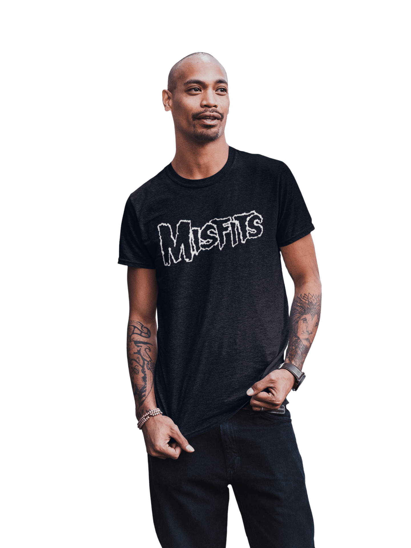 Misfits - White Drip Logo T-Shirt Hoodie, Sweatshirt | CiraTrend.com (Image 2)