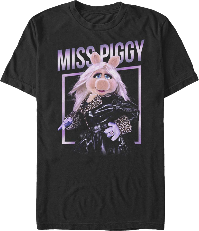 Miss Piggy Muppets T-Shirt Hoodie, Sweatshirt | CiraTrend.com (Image 1)
