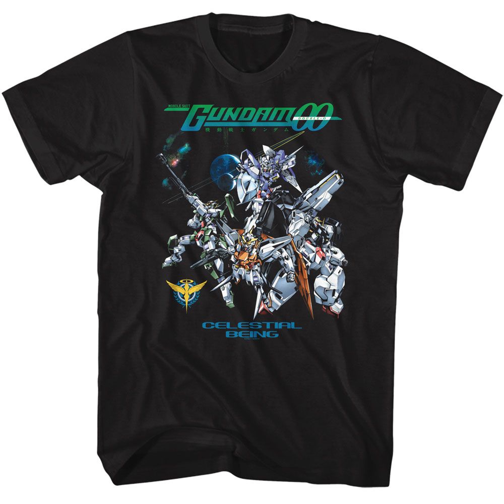 Mobile Suit Gundam - Gundam Celestial Being In Space Boyfriend Tee Hoodie, Sweatshirt | CiraTrend.com
