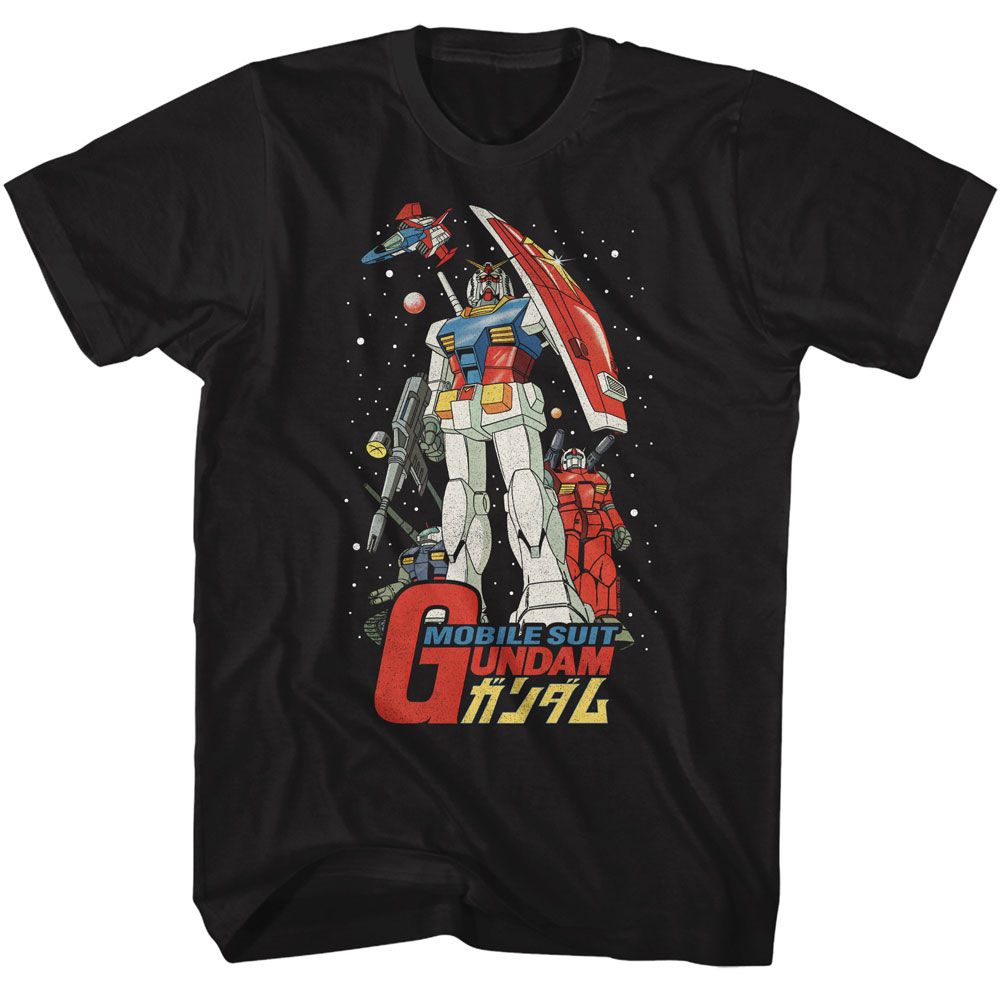 Mobile Suit Gundam - Gundam Mobile Suit Poster Boyfriend Tee Hoodie, Sweatshirt | CiraTrend.com