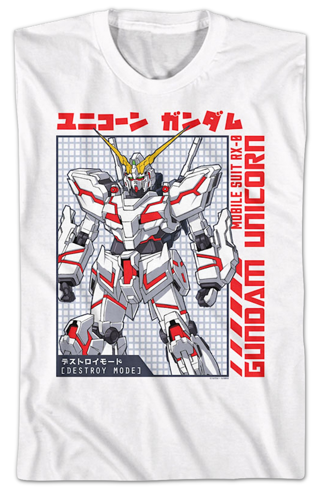Mobile Suit Gundam Unicorn T-Shirt Hoodie, Sweatshirt | CiraTrend.com (Image 2)