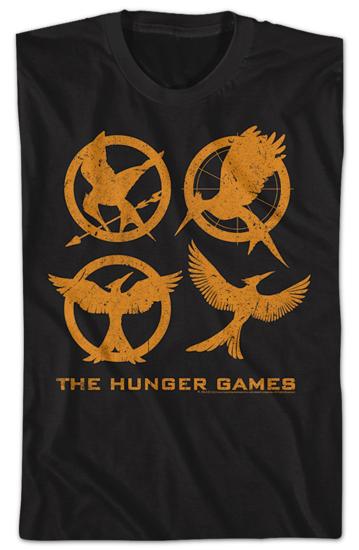 Mockingjay Logos Hunger Games T-Shirt Hoodie, Sweatshirt | CiraTrend.com (Image 2)