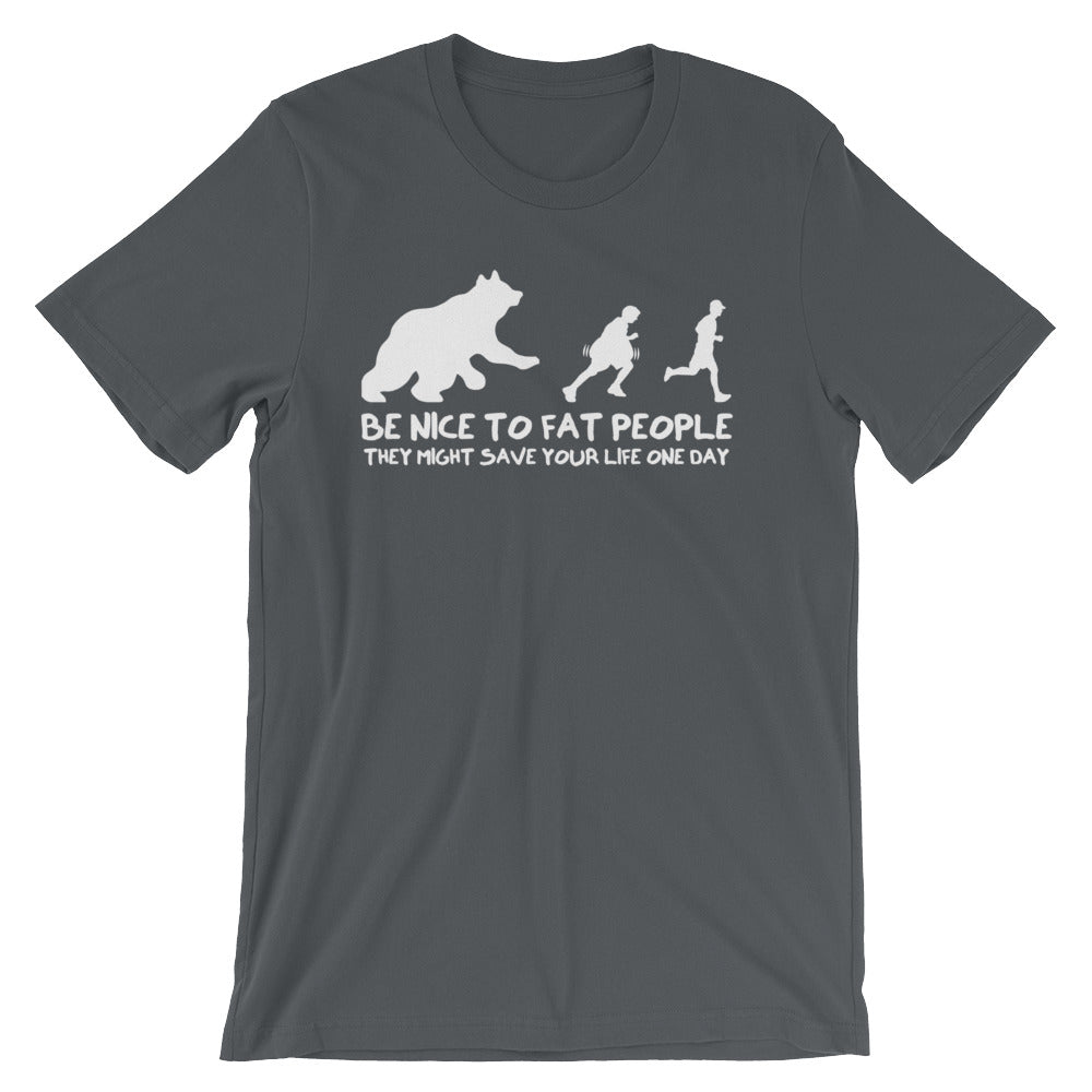 Be Nice Fat People () T-Shirts, Hoodie, Sweatshirt