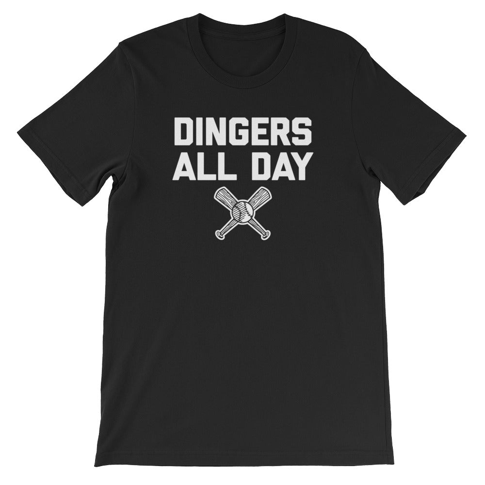 Dingers All Day T-Shirt (Unisex) Hoodie, Sweatshirt | CiraTrend.com (Image 2)