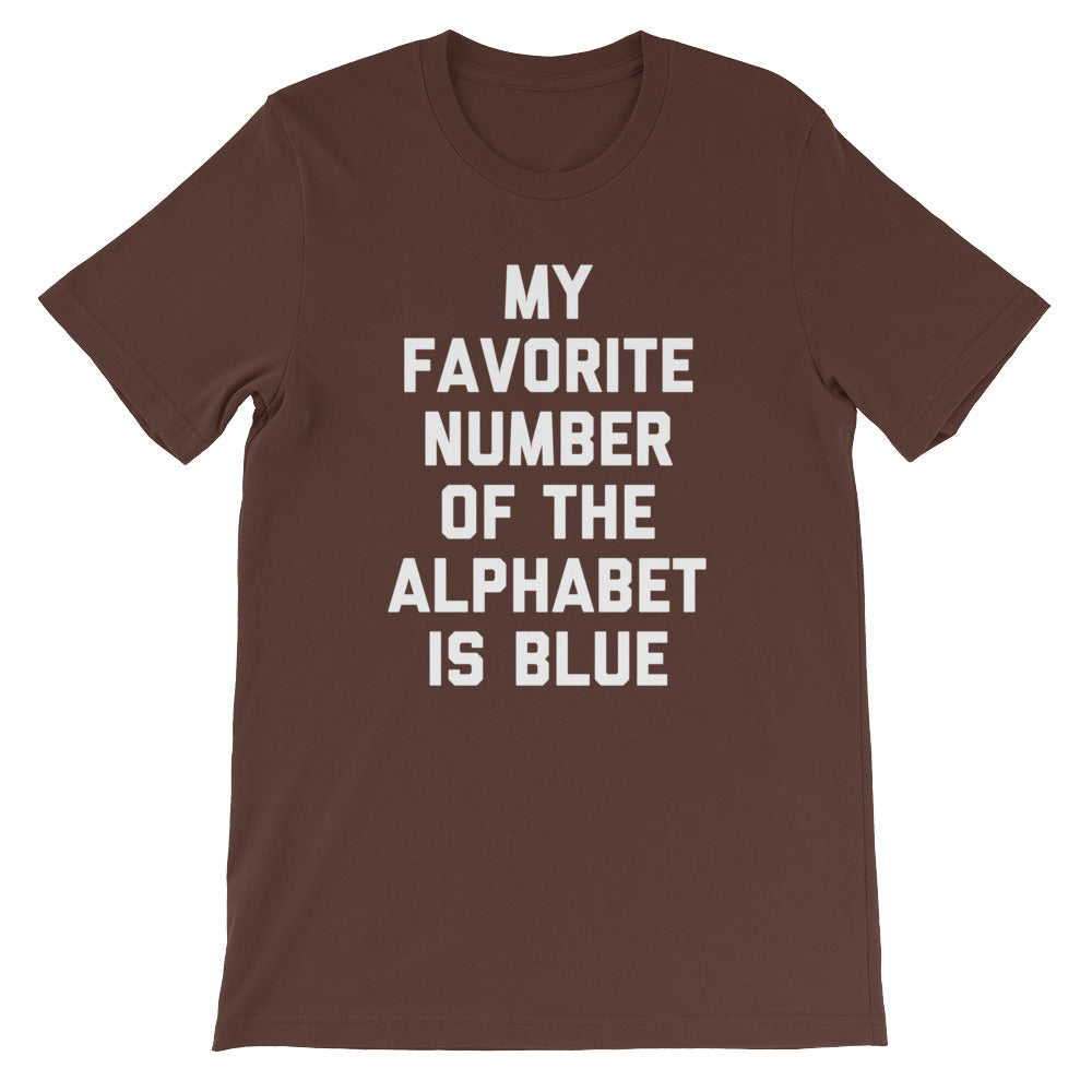 My Favorite Number Of The Alphabet Is Blue T-Shirt (Unisex) Hoodie, Sweatshirt | CiraTrend.com (Image 4)
