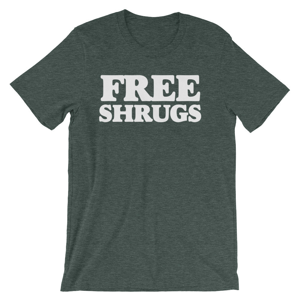 Free Shrugs T-Shirt (Unisex) Hoodie, Sweatshirt | CiraTrend.com (Image 5)