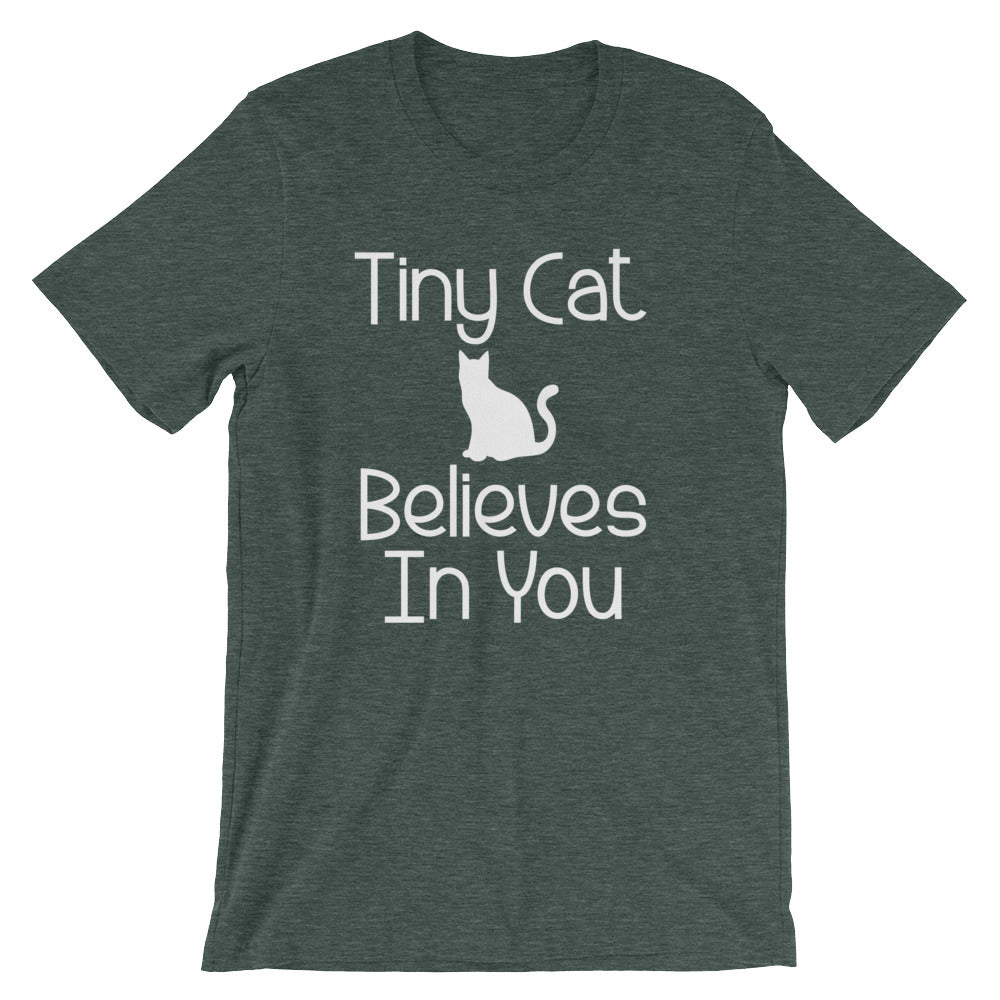 Tiny Cat Believes In You T-Shirt (Unisex) Hoodie, Sweatshirt | CiraTrend.com (Image 5)