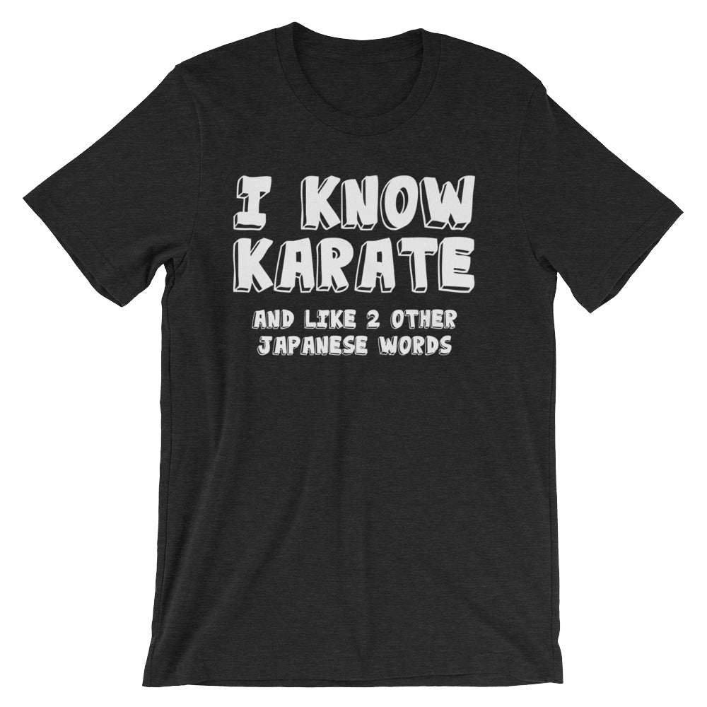 I Know Karate & Like 2 Other Japanese Words T-Shirt (Unisex) Hoodie, Sweatshirt | CiraTrend.com (Image 3)