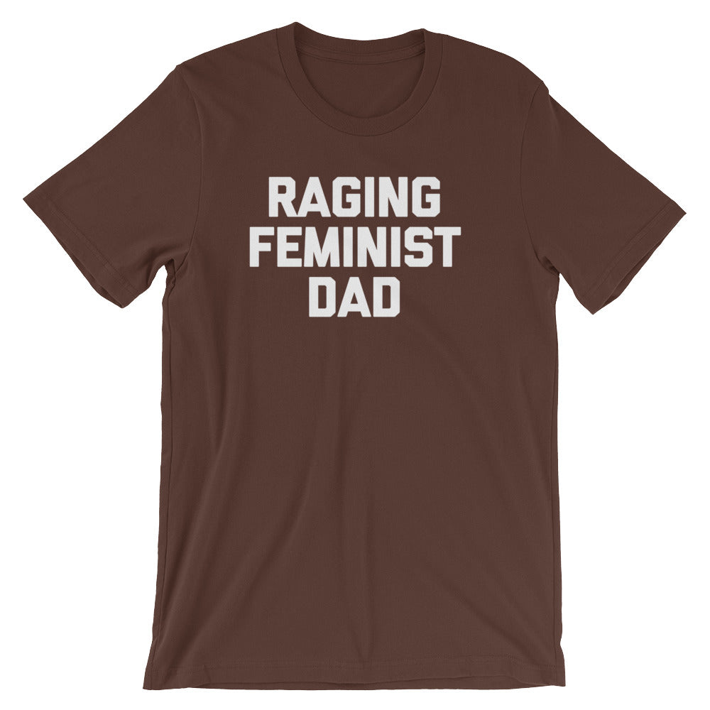 Raging Feminist Dad T-Shirt (Unisex) Hoodie, Sweatshirt | CiraTrend.com (Image 3)