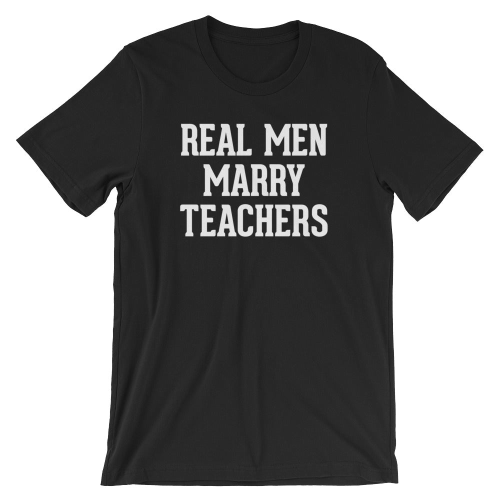 Real Men Marry Teachers T-Shirt (Unisex) Hoodie, Sweatshirt | CiraTrend.com (Image 2)