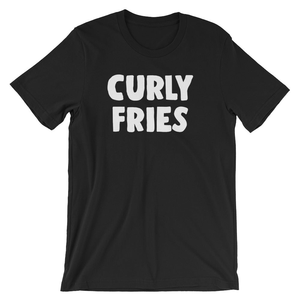 Curly Fries T-Shirt (Unisex) Hoodie, Sweatshirt | CiraTrend.com (Image 2)