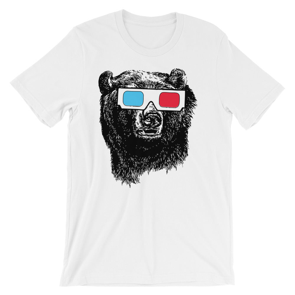 Bear 3D Glasses T-Shirt (Unisex) Hoodie, Sweatshirt | CiraTrend.com (Image 2)