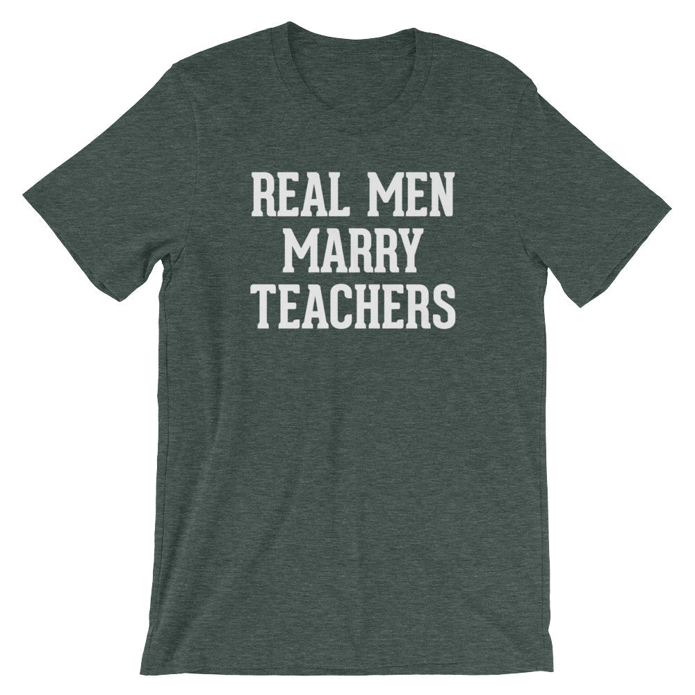 Real Men Marry Teachers T-Shirt (Unisex) Hoodie, Sweatshirt | CiraTrend.com (Image 5)