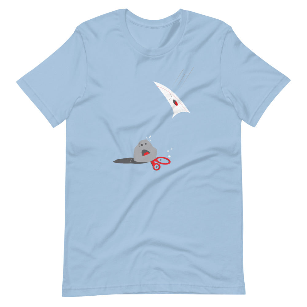 Paper Beats Rock T-Shirt (Unisex) Hoodie, Sweatshirt | CiraTrend.com (Image 1)