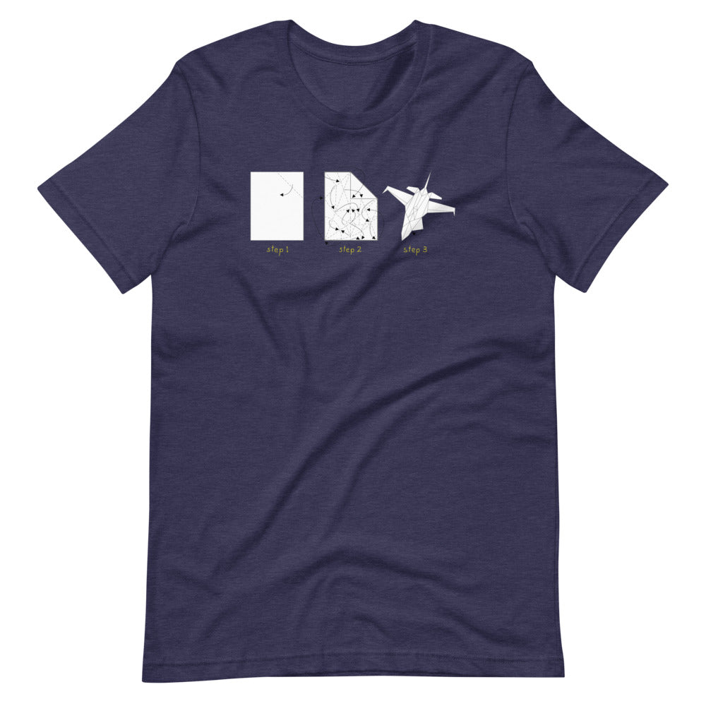 Paper Airplane (3 Simple Steps) T-Shirt (Unisex) Hoodie, Sweatshirt | CiraTrend.com (Image 5)