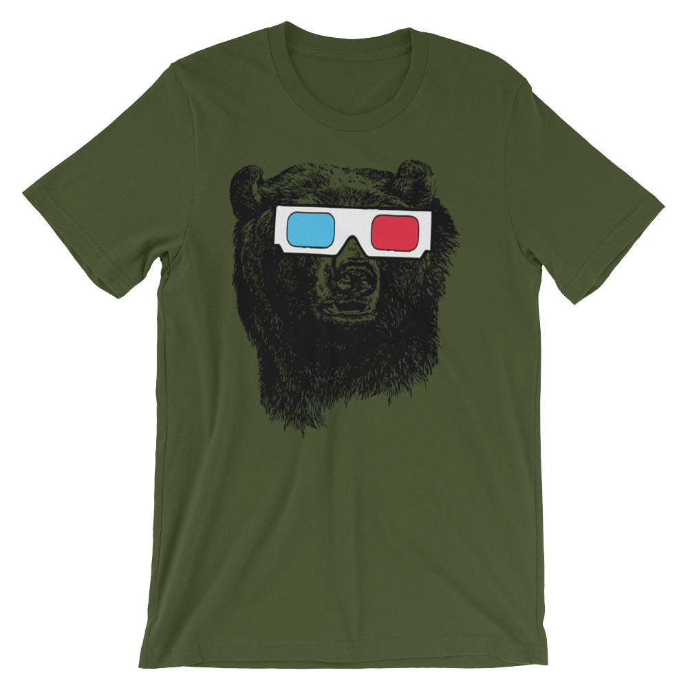 Bear 3D Glasses T-Shirt (Unisex) Hoodie, Sweatshirt | CiraTrend.com (Image 3)