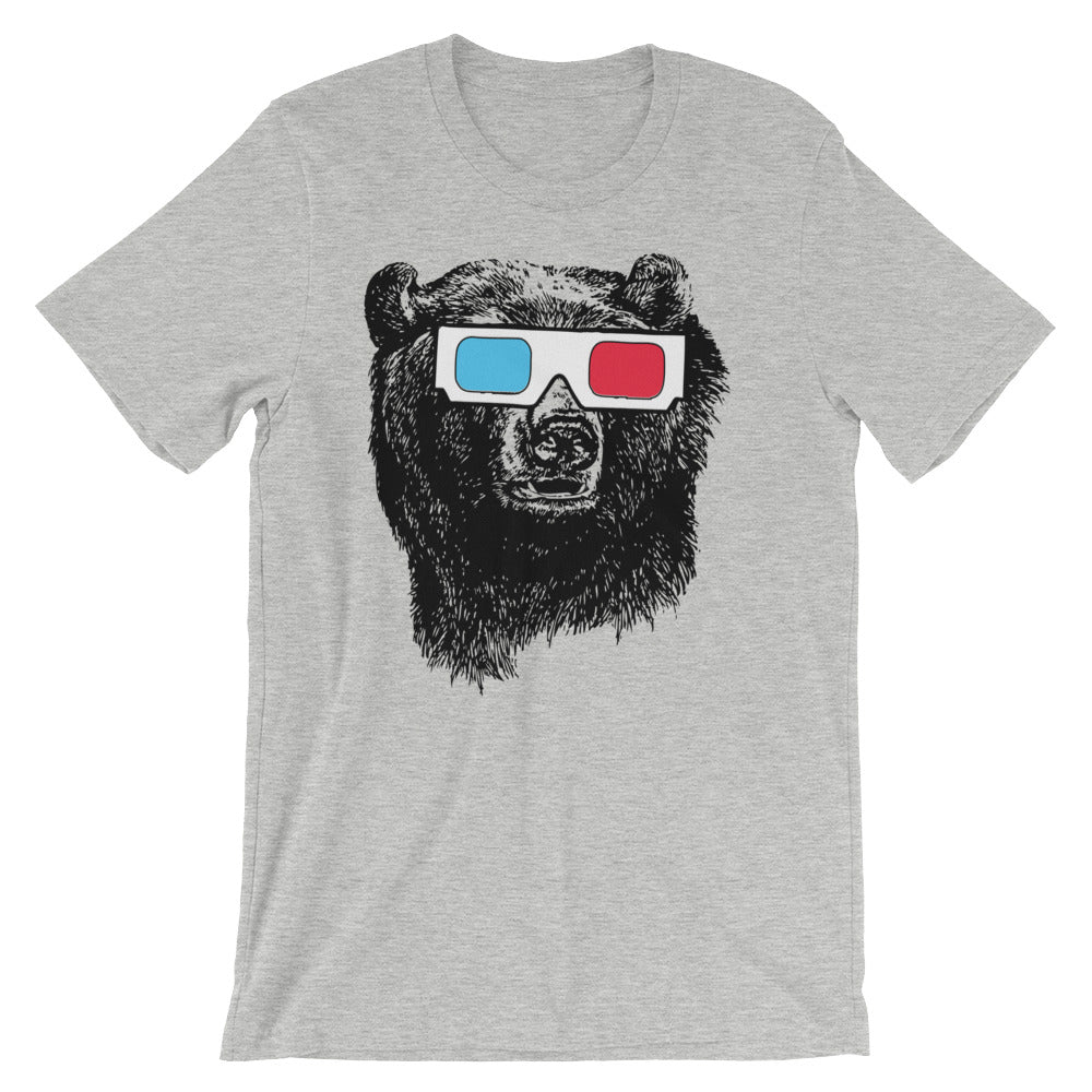 Bear 3D Glasses T-Shirt (Unisex) Hoodie, Sweatshirt | CiraTrend.com (Image 1)