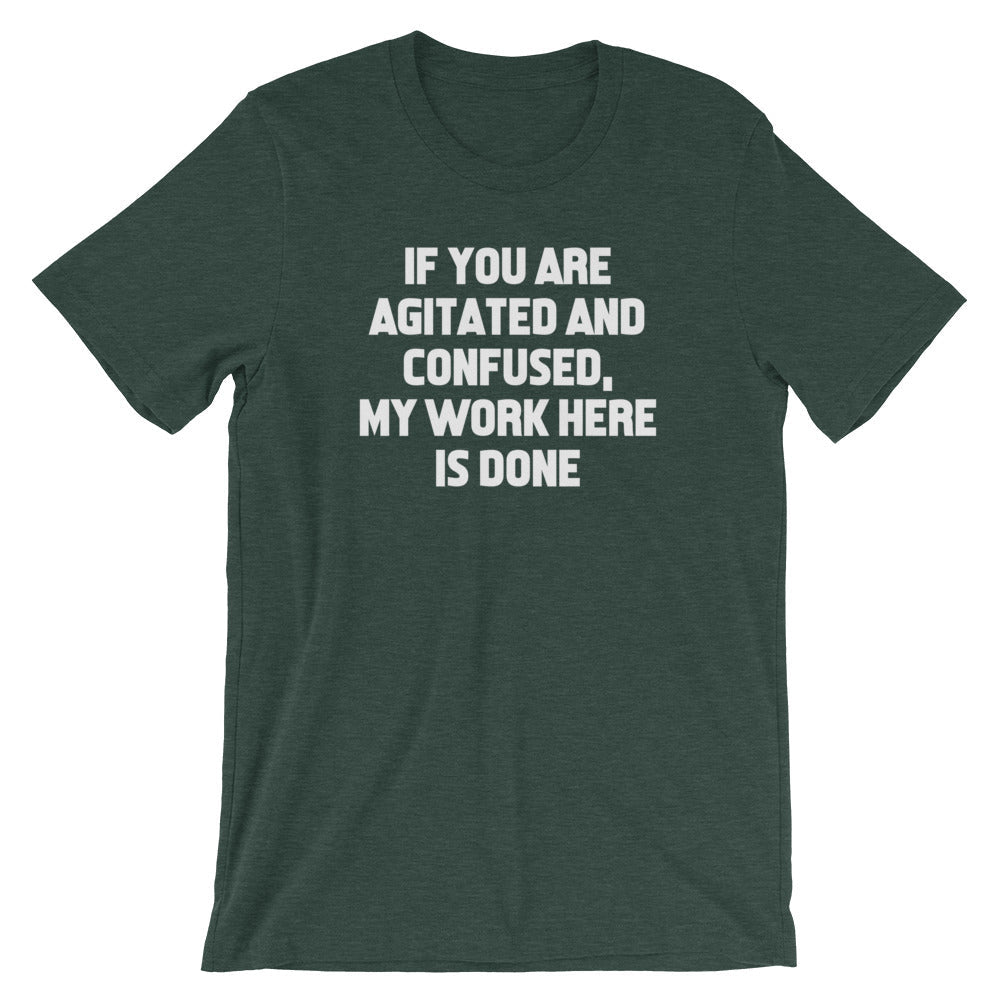 If You Are Agitated & Confused, My Work Here Is Done T-Shirt (Unisex) Hoodie, Sweatshirt | CiraTrend.com (Image 5)