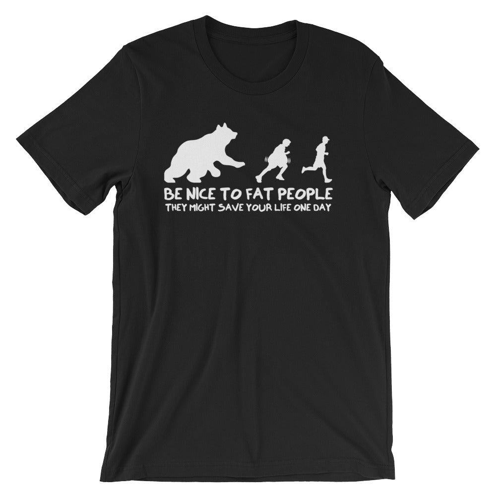 Be Nice Fat People () T-Shirts, Hoodie, Sweatshirt